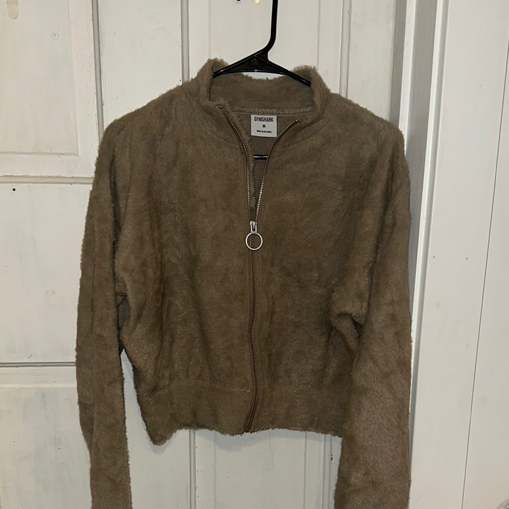 limited edition Whitney collection. eyelash knit jacket. size medium.